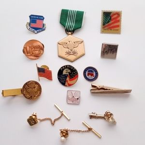 Tie Tack Pin Lot